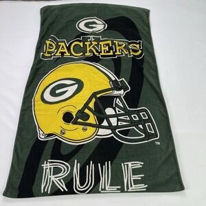 Vintage NFL Green Bay Packers 1996 Beach / Pool Towel RARE